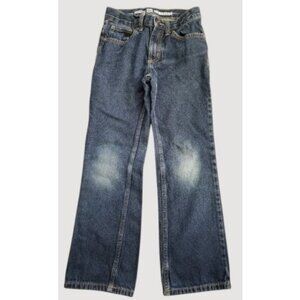 ROUTE 66 Classic Straight Leg Denim Jeans Boys Size10 Adjustable Waist